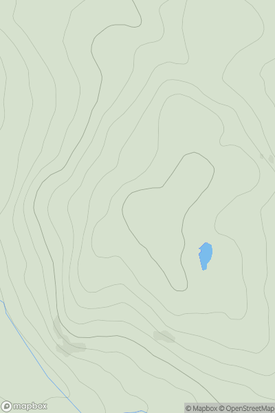 Thumbnail image for Black Hill [Central Scotland from Dumbarton to Montrose] showing contour plot for surrounding peak
